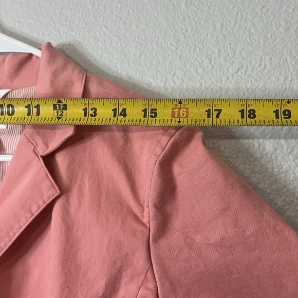 Talbots Women's Stretch Blazer Size 10 Light Pink - Picture 11 of 11